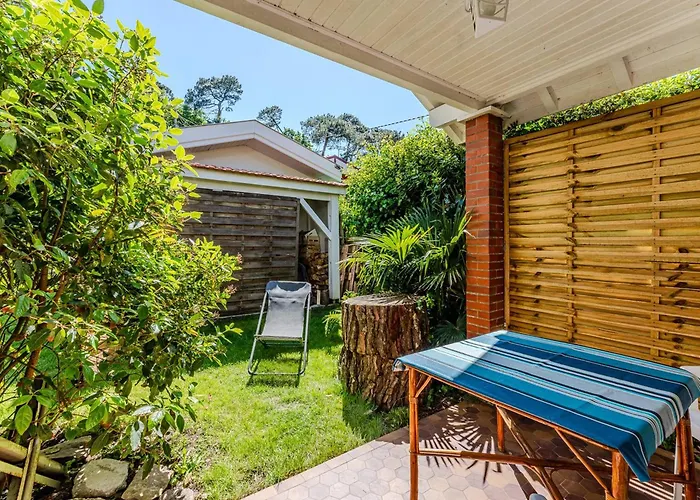 Tatil Evi : Dependance Charmante A 400 M De La - Fr-1-433-140 Arcachon